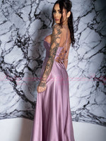 Aniela rose poudré