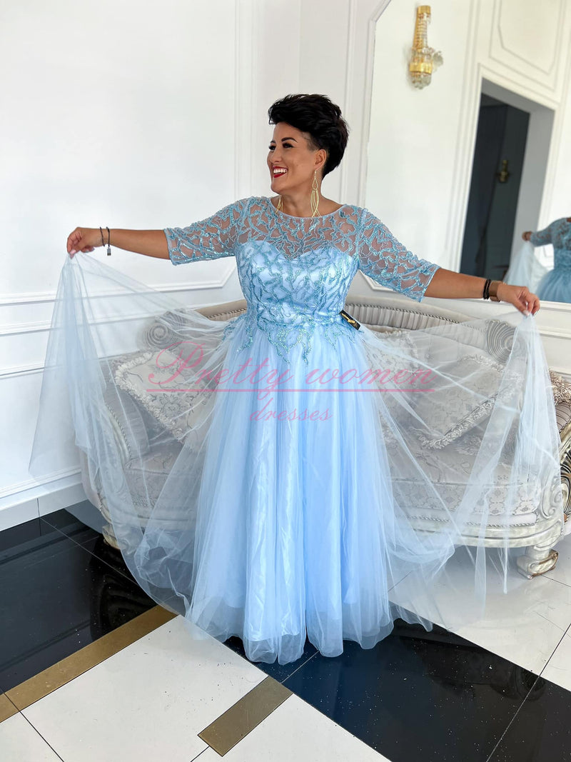 Elsa bleu ciel