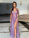 Ilona paillettes argent fuchsia