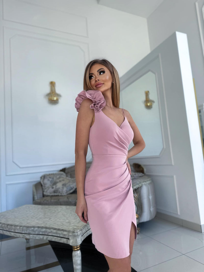 Sandy mini rose poudré