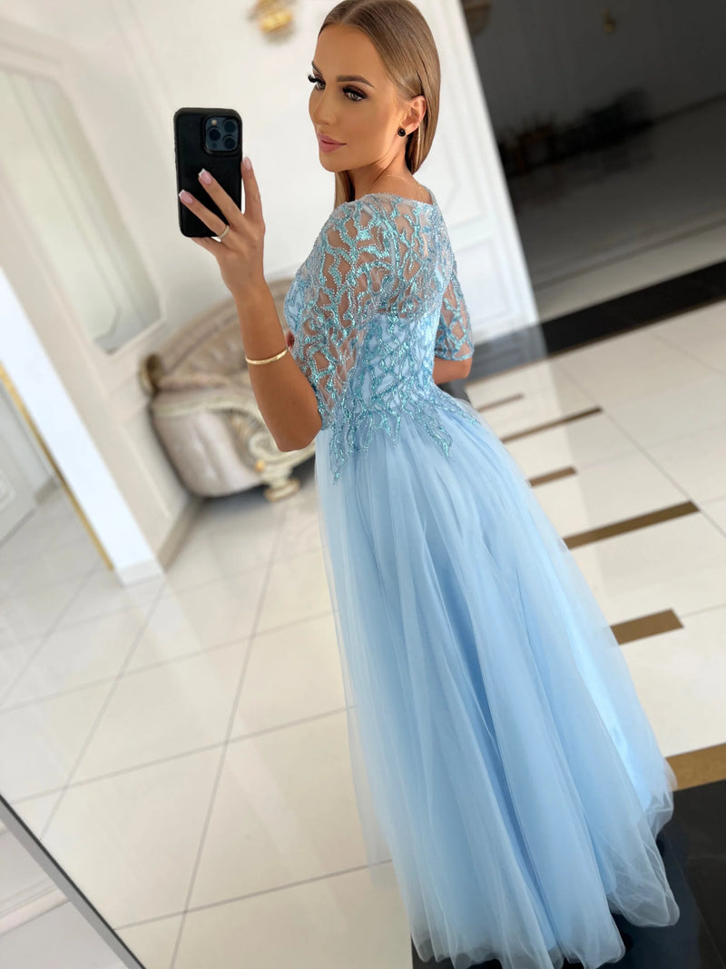 Elsa bleu ciel