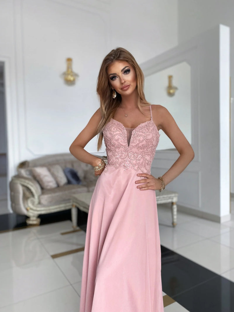 Mona Lisa vieux rose