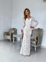 Dina blanche beige
