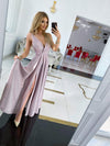 Ilona paillettes vieux rose
