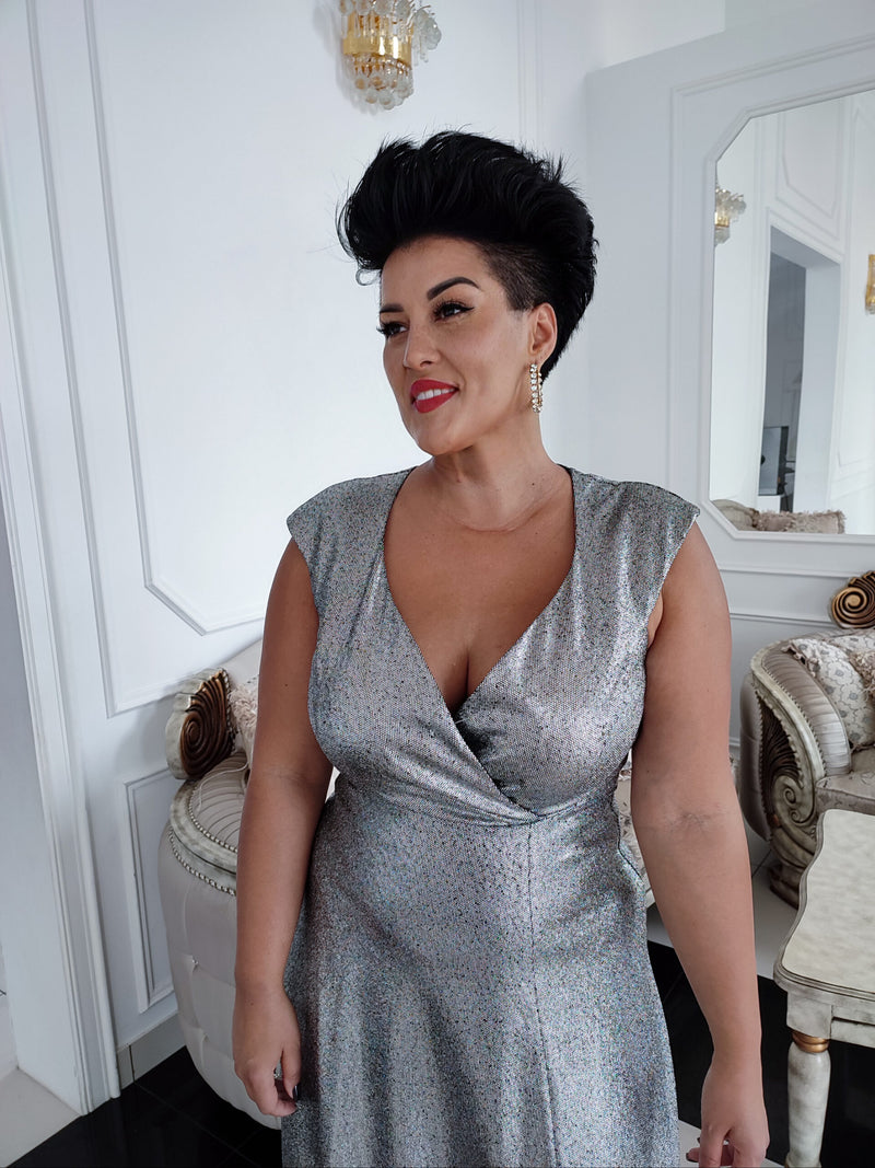 Ilona slim métalique silver