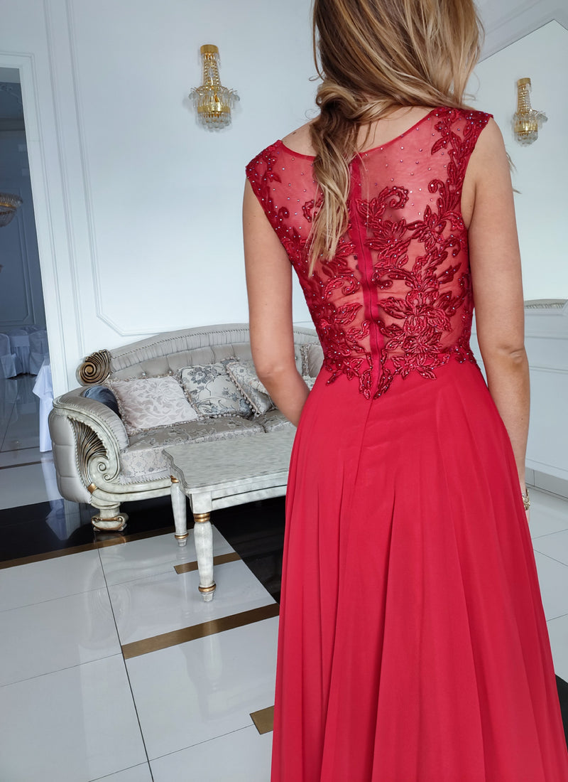 Malibu rouge foncé