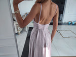 Ilona paillettes rose clair
