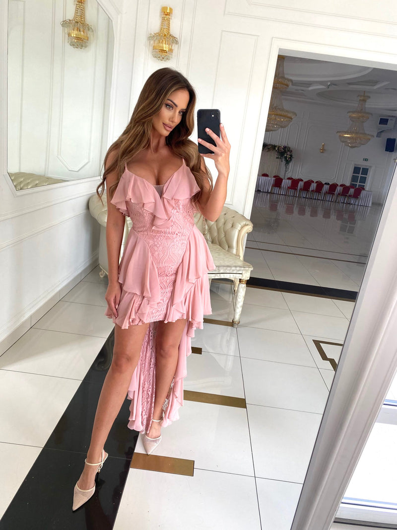 Esmeralda rose poudré